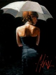 Fabian Perez Fabian Perez Study for Woman with White Umbrella